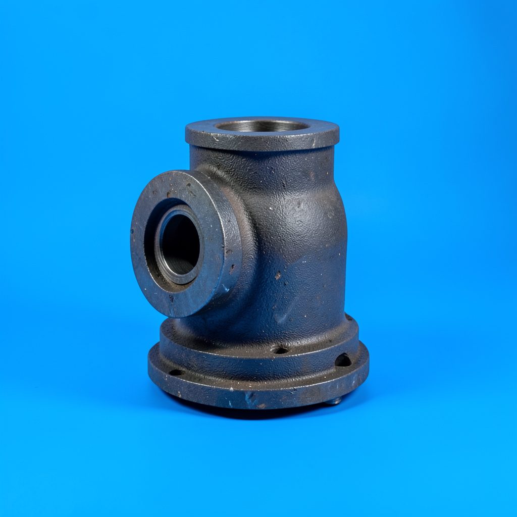 PEW jaw crusher with a deep crushing chamber, finished in industrial blue-gray, photographed on a clean white studio backdrop.